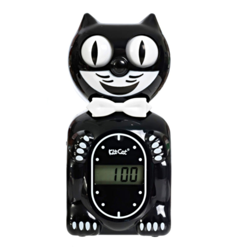 Solar Kit-Cat Digital Alarm Klock image 0