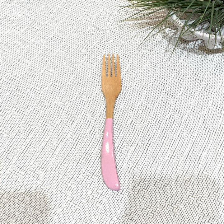 Creamy Wood Flatware image 7