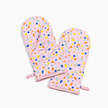 Oven Mitts in Pink Confetti image 0
