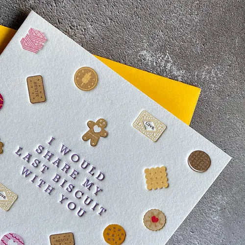I'd Share My Last Biscuit w/ You Card image 1