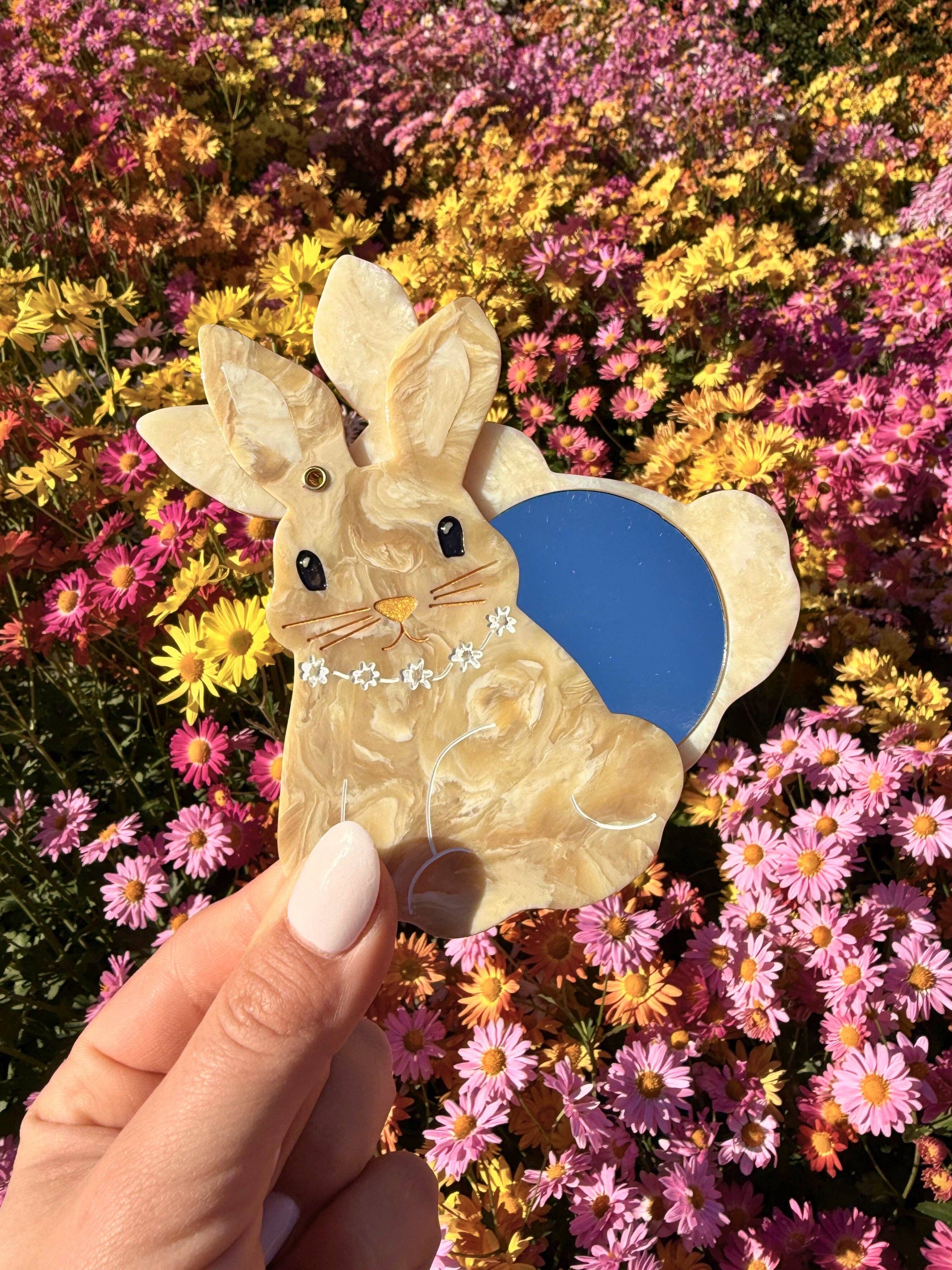 Bunny Compact Mirror