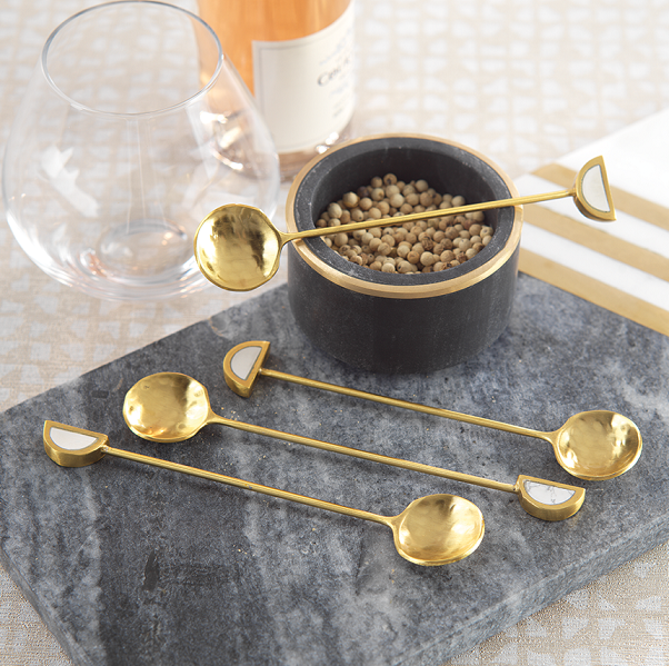 Half Moon Tea Spoon Set image 1