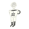 Vinyl Sticker - Coffee Now