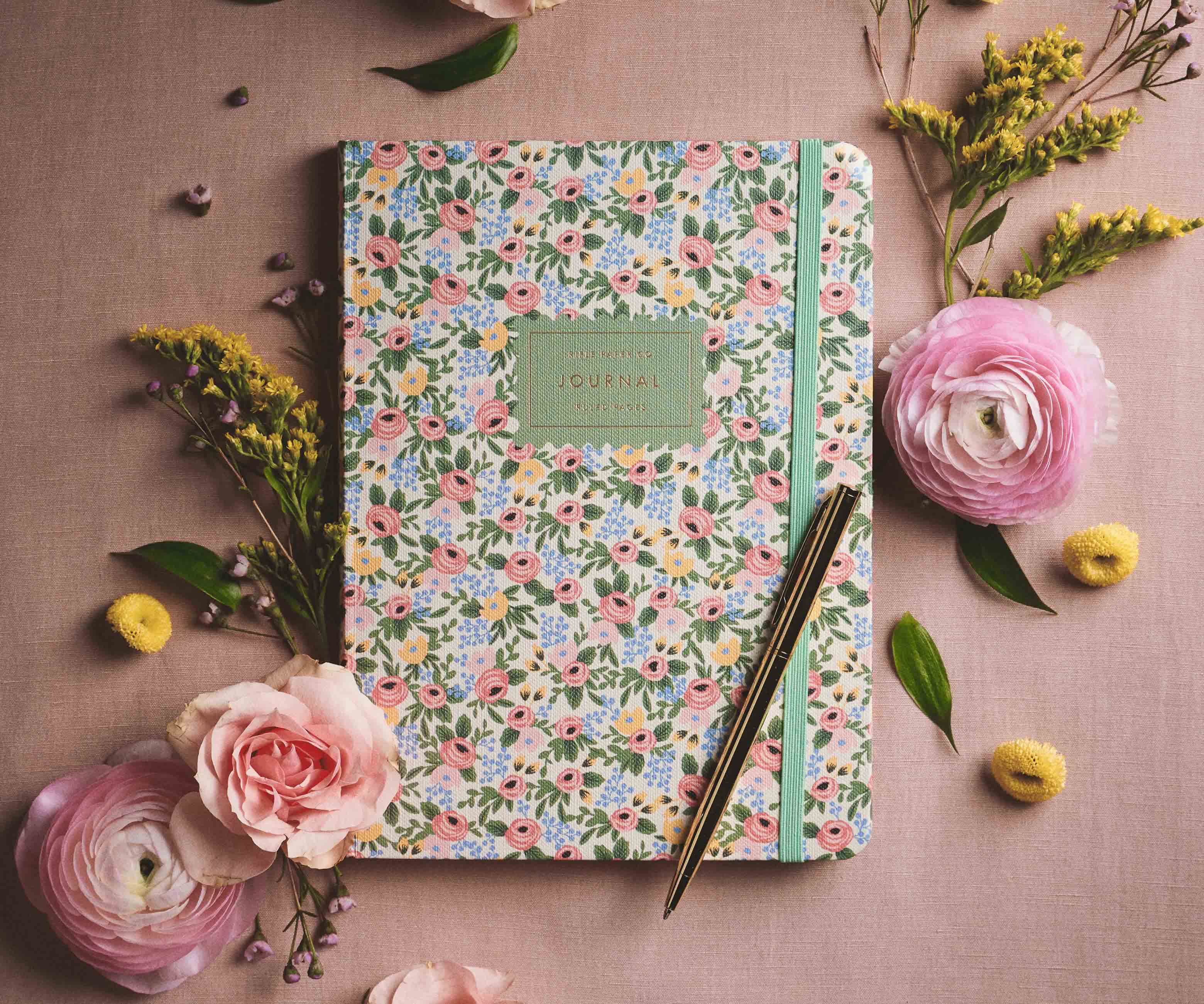 Rosa Journal with Pen image 4