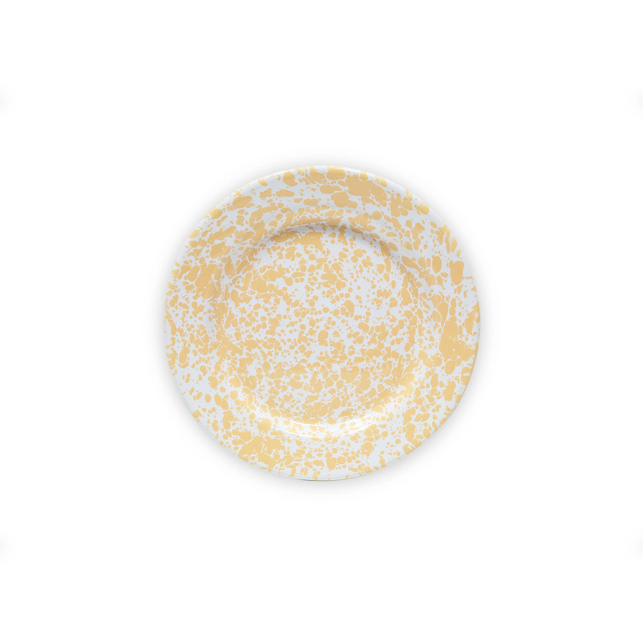 Splatter Salad Plate - Yellow