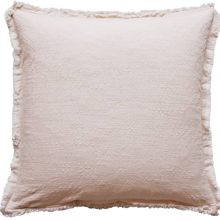 Fringe Cotton Pillow image 1