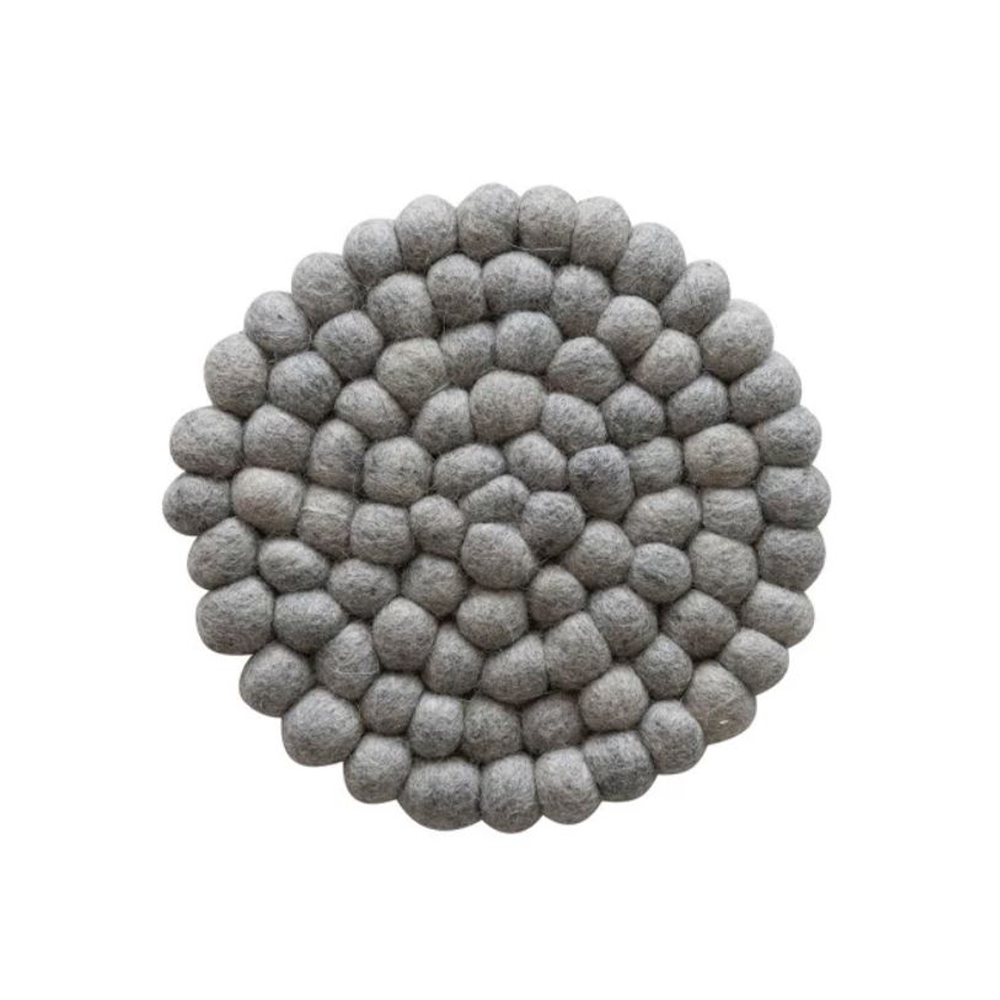 Wool Felt Ball Trivet image 2