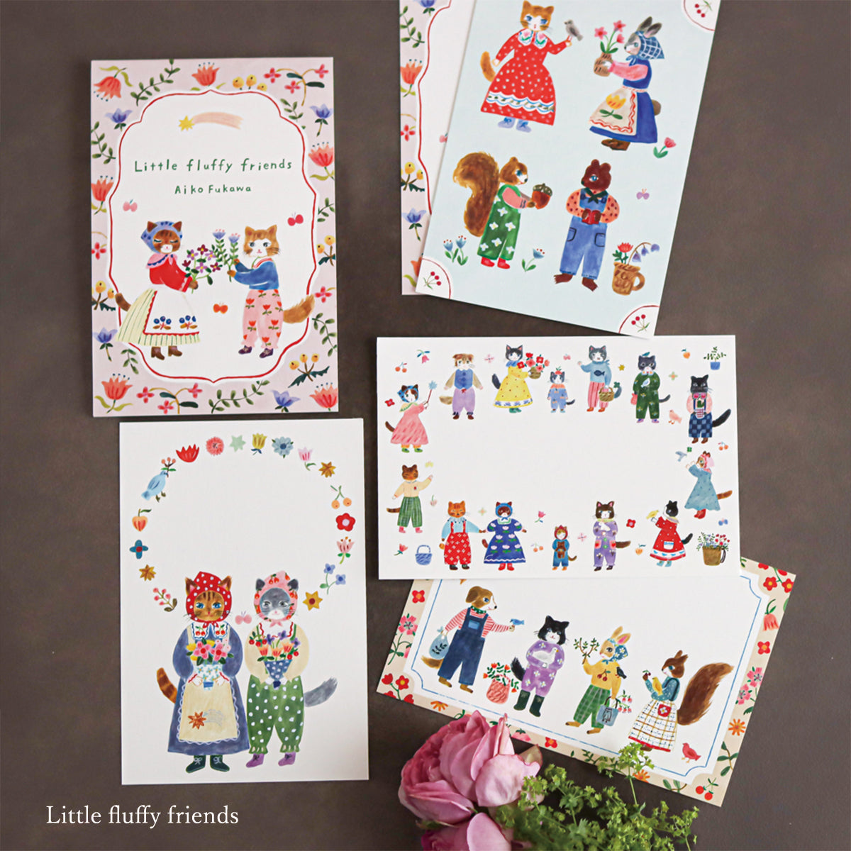 Postcard - Little Fluffy Friends image 2