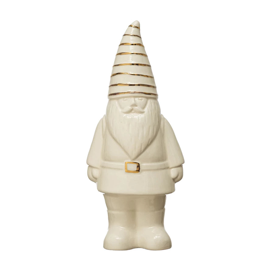 Stoneware Gnome Vase image 0