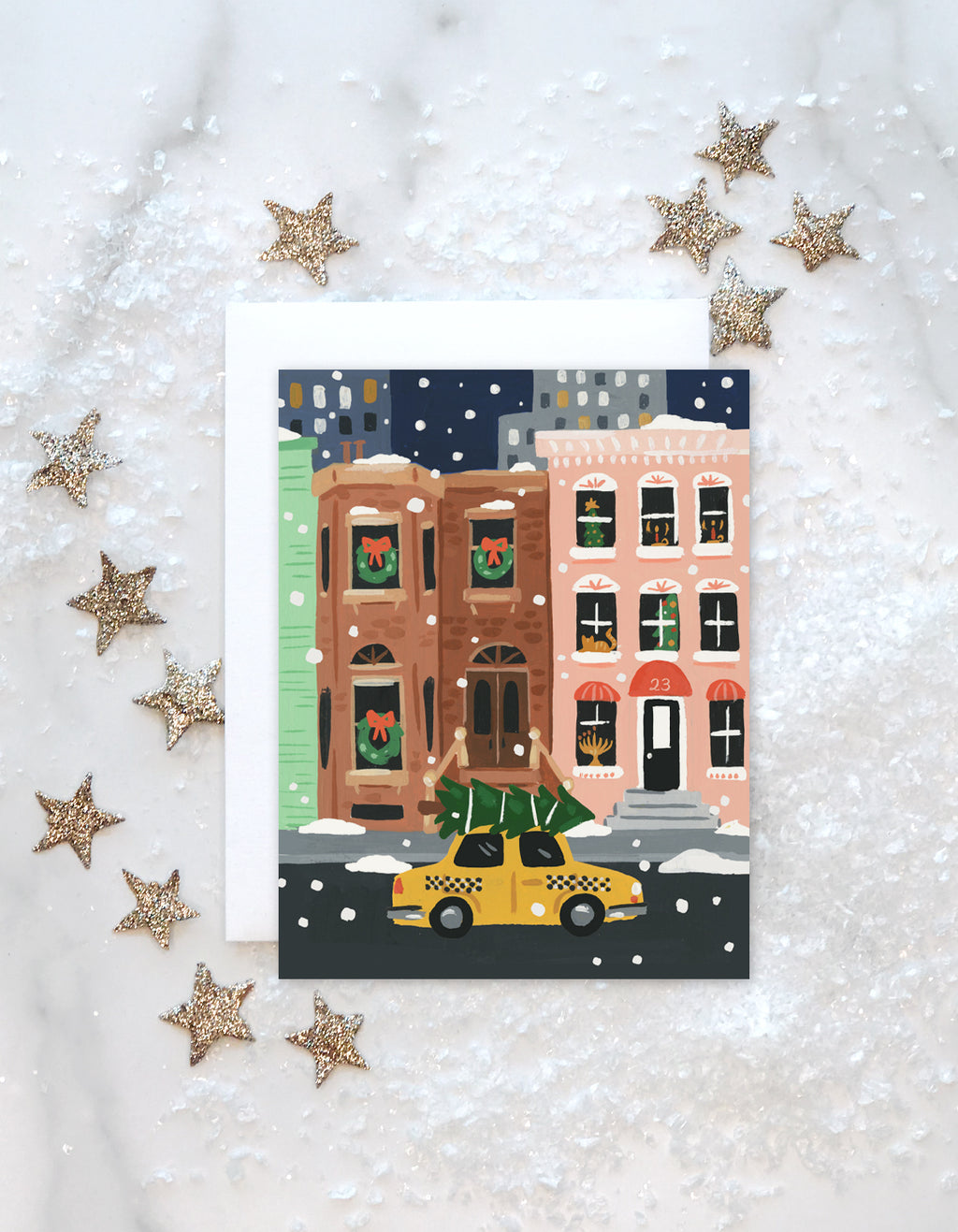 NYC Holiday - Assorted Gift Boxed / Set of 10 Cards image 4