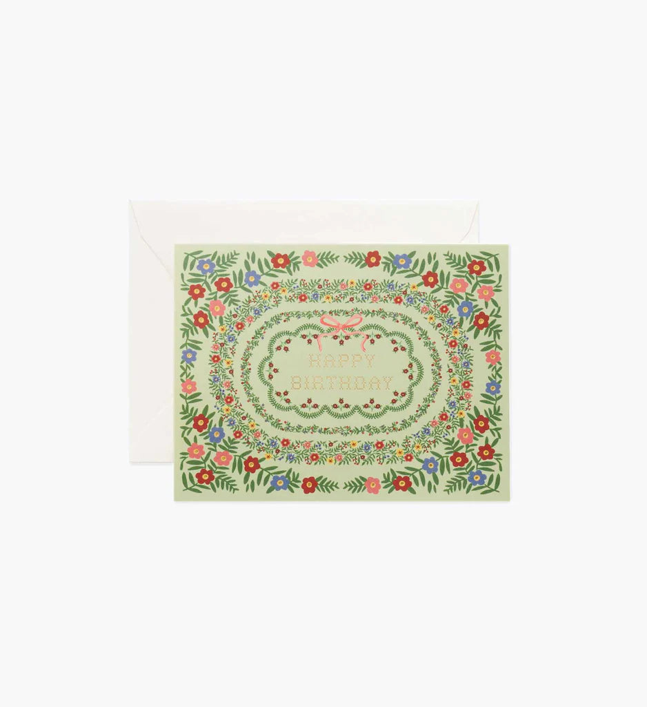 Rosette Birthday Card image 0
