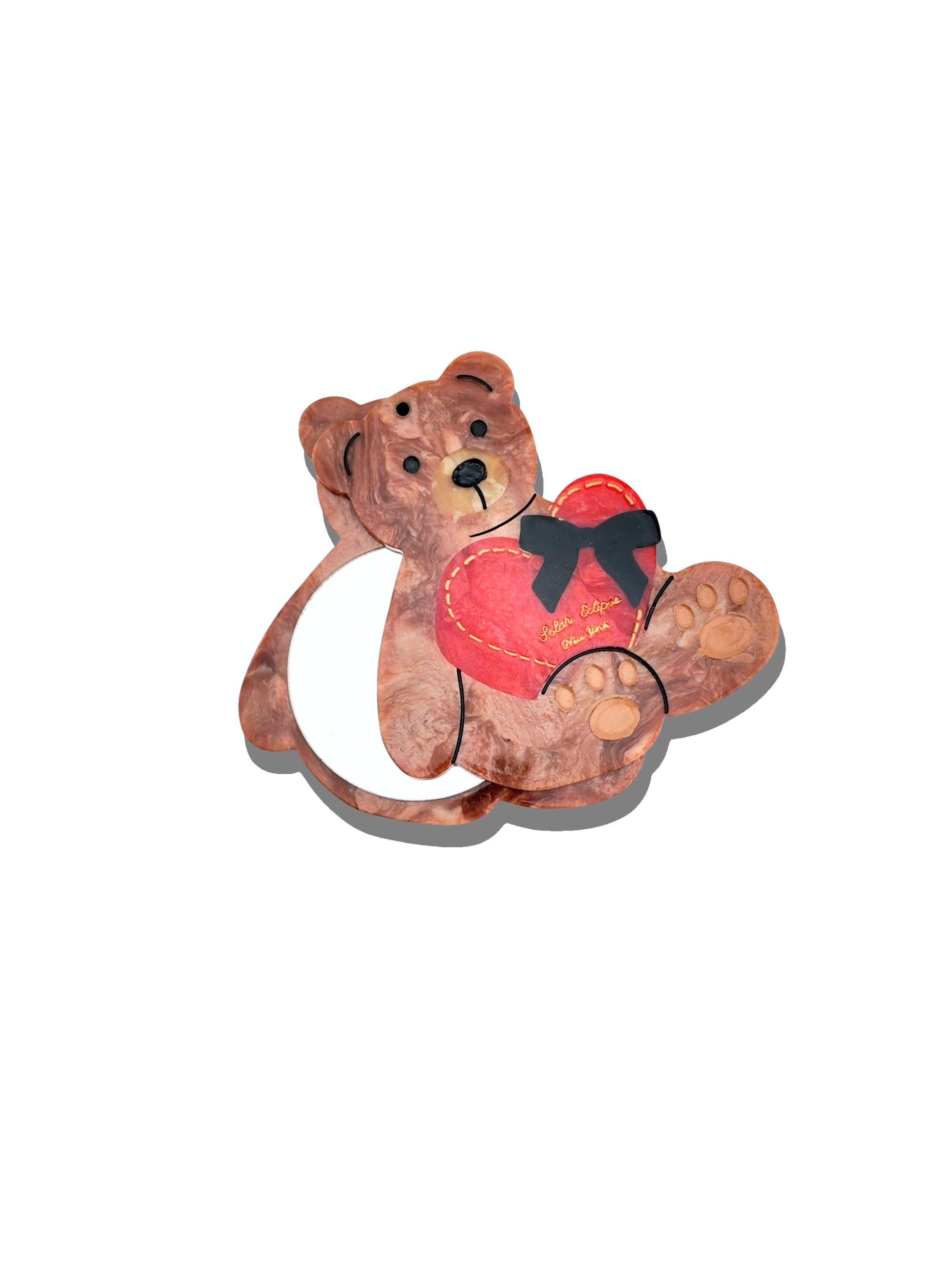 Love Teddy Compact Mirror