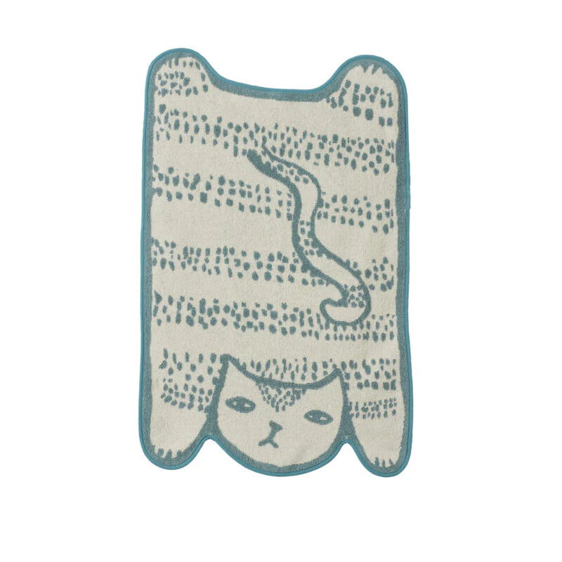 Cat Bath Mat - Tourmaline image 0