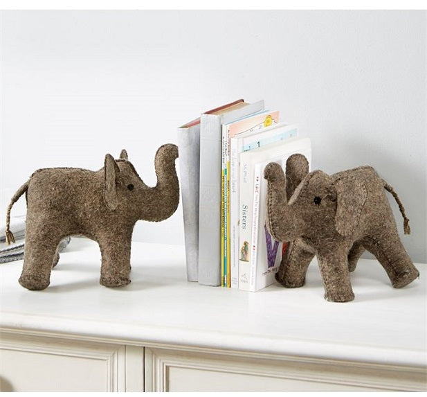 Felt Elephant Bookend image 1