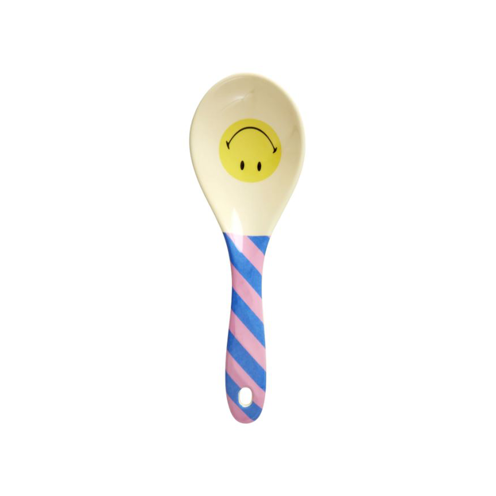 Melamine Salad Spoon - Smiley image 0