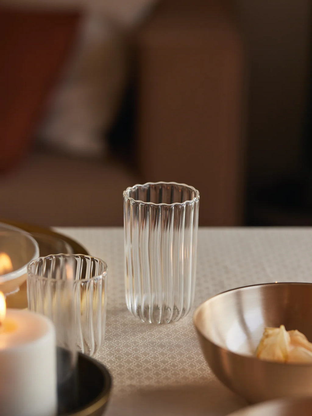 Kira Glass Tall Tumbler - Set of 2 image 1