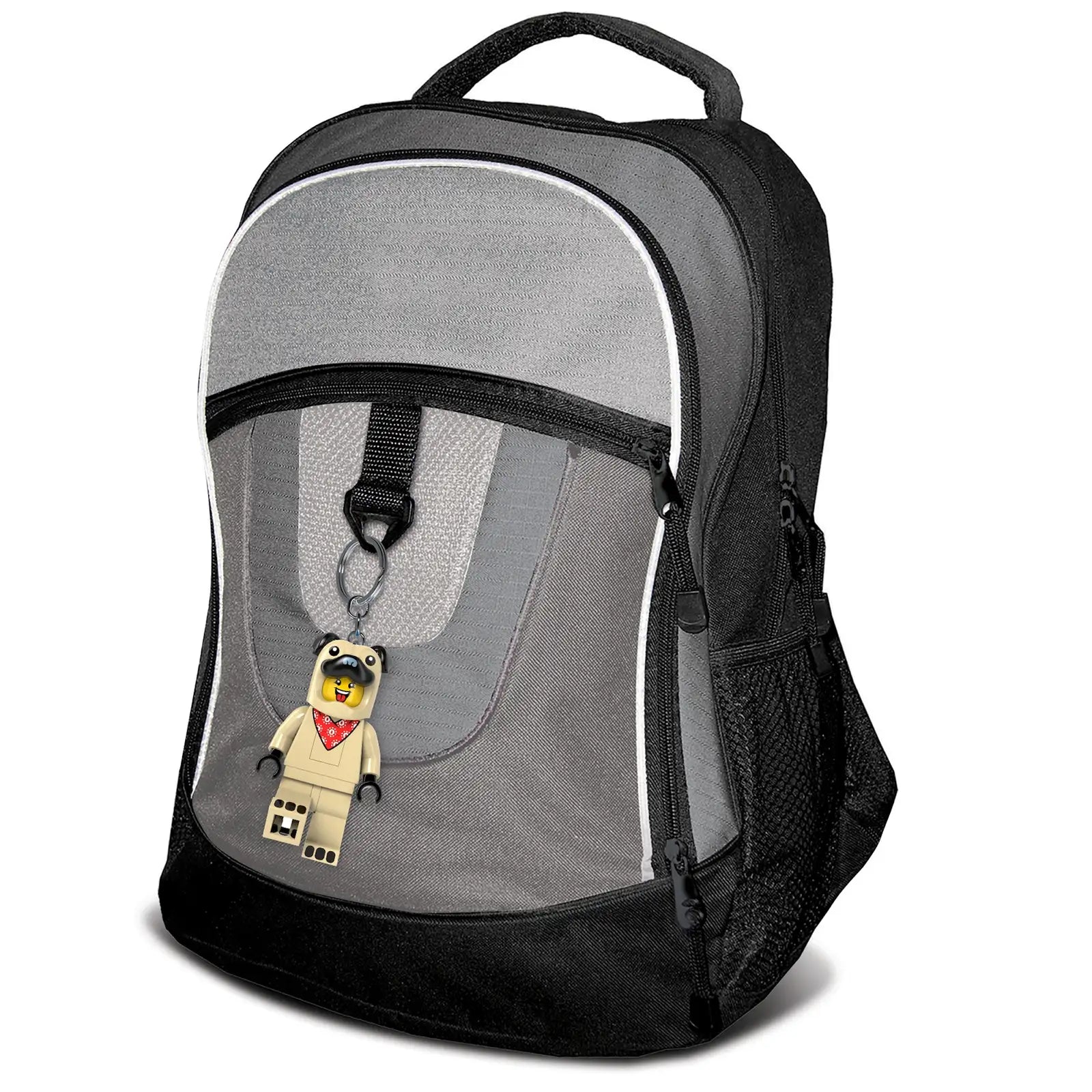 Lego Keychain - Pug Guy image 3