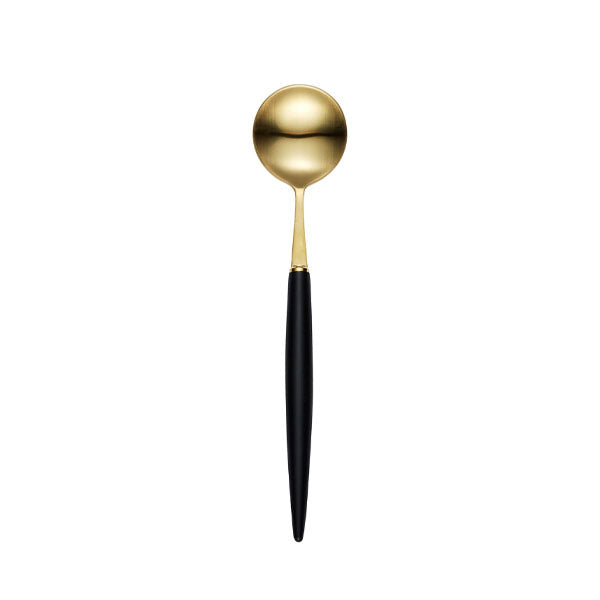 Eiffel Gold Dessert Spoon image 0