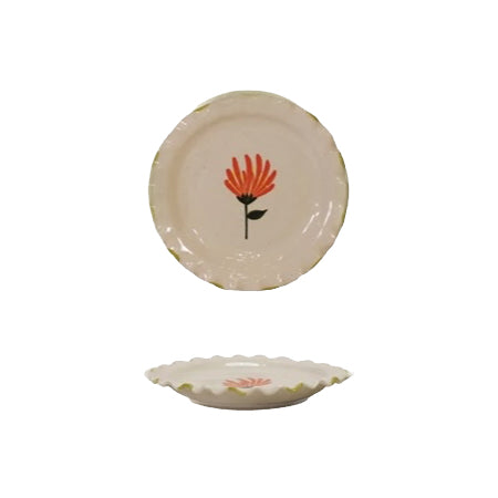 Hand-Painted Stoneware Plate image 2