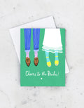 Bride & Bride Mixed Greeting Card image 0
