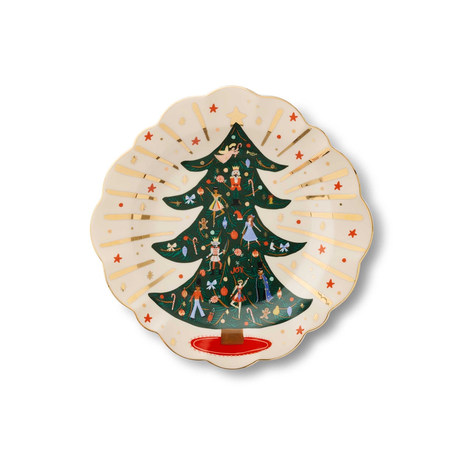 Nutcracker Porcelain Dessert Plate - Set of 4 image 2
