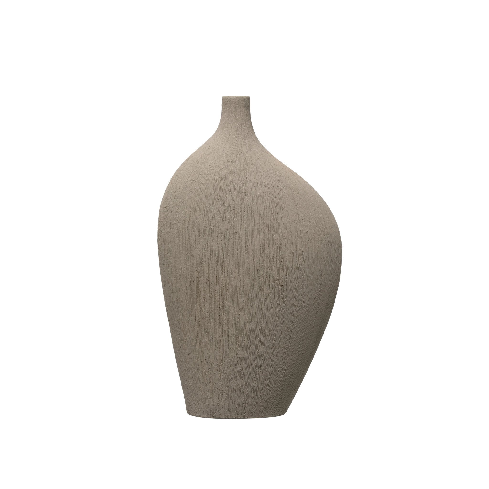Grey Stoneware Vase image 0