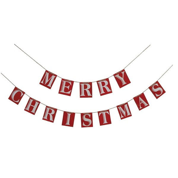 MDF Garland - "Merry Christmas" image 0