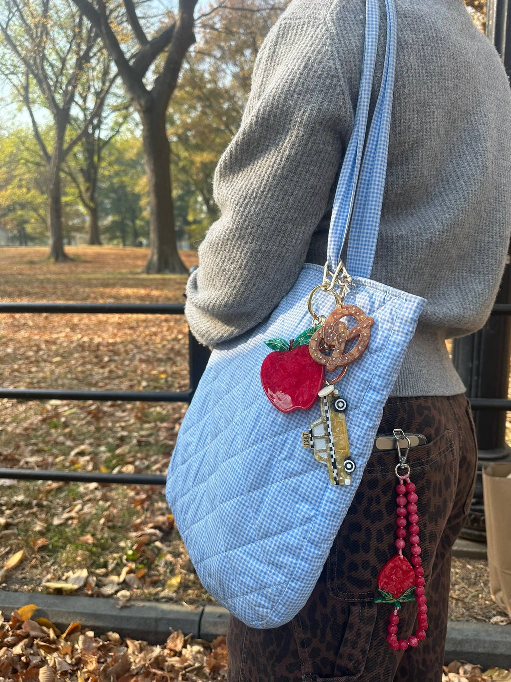 Apple Bag Charm