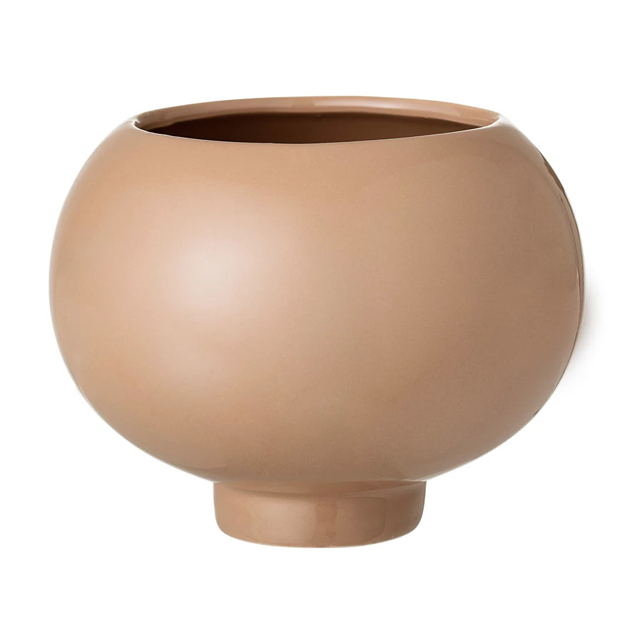Stoneware Flower Pot - Nude image 0