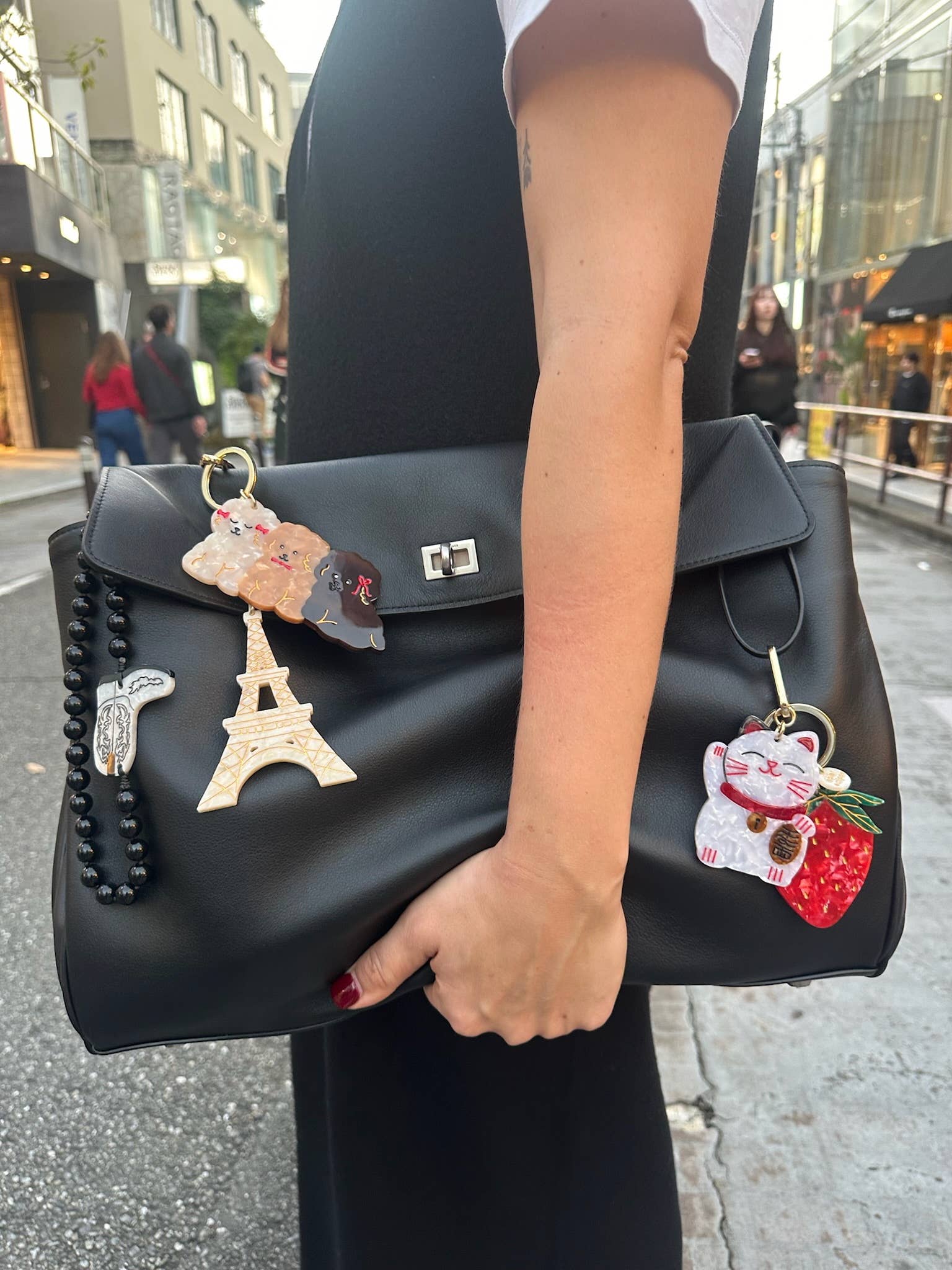 Strawberry Bag Charm