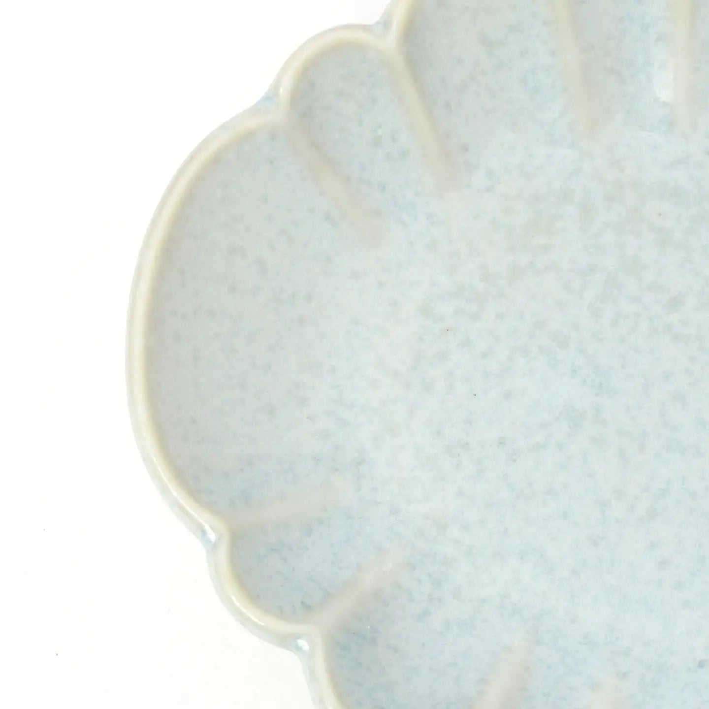 Mino Ware Mini Oval Chrysanthemum image 1