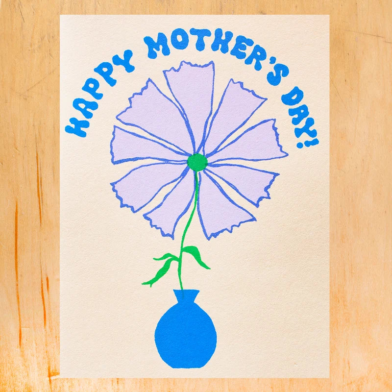 Mom Flower Vase Card image 0