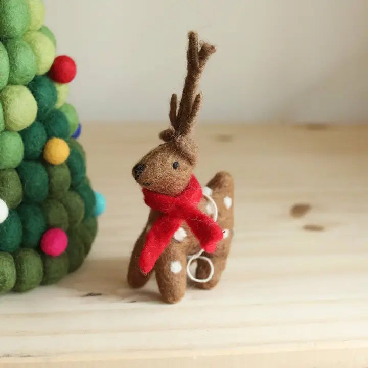 Felt Ornament - Christmas Reindeer image 2