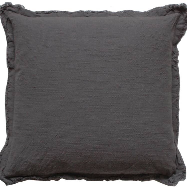 Fringe Cotton Pillow image 3