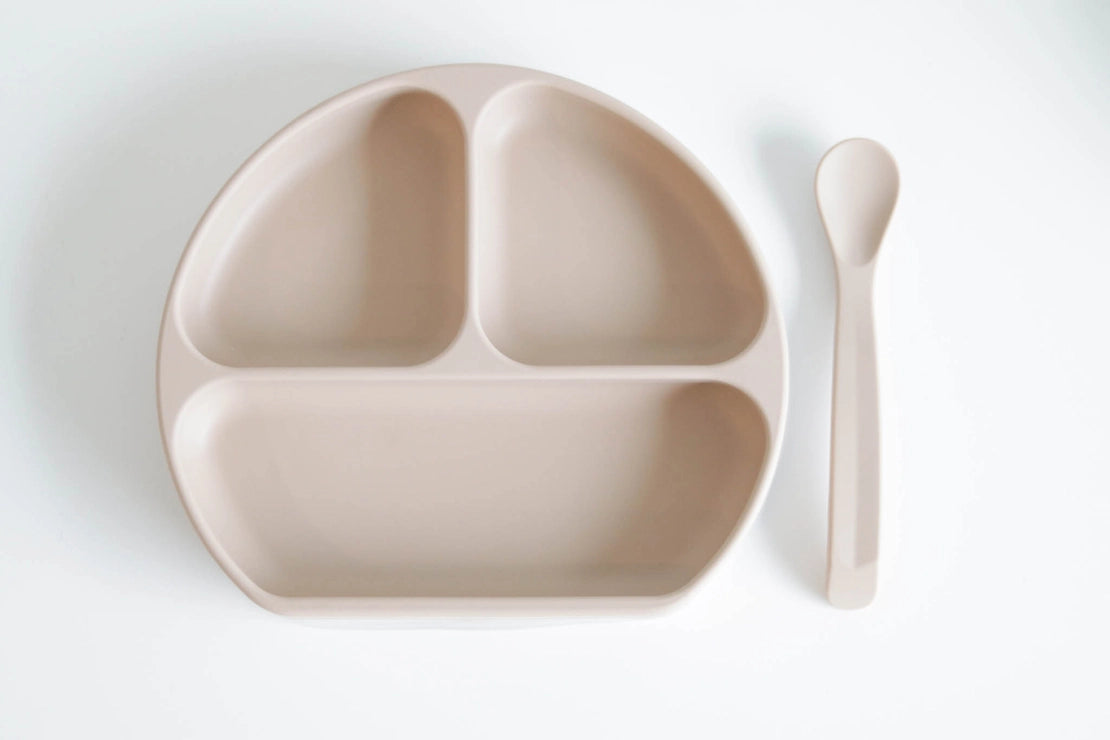 Silicone Suction Plate With Lid & Spoon image 7