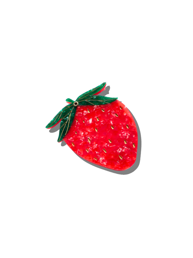 Strawberry Compact Mirror