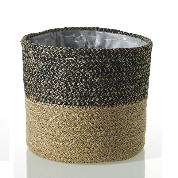 Black Jute Basket image 3