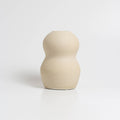 Palus Glazed Vase - Cream