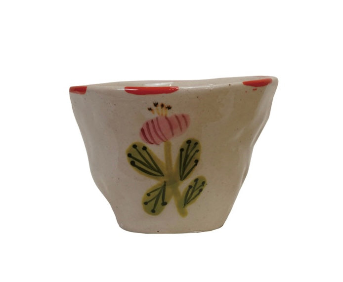 Hand-Painted Stoneware Cup image 4