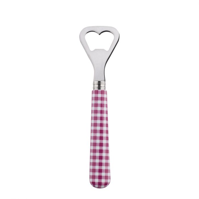 Vichy Gingham Bottle Opener image 0