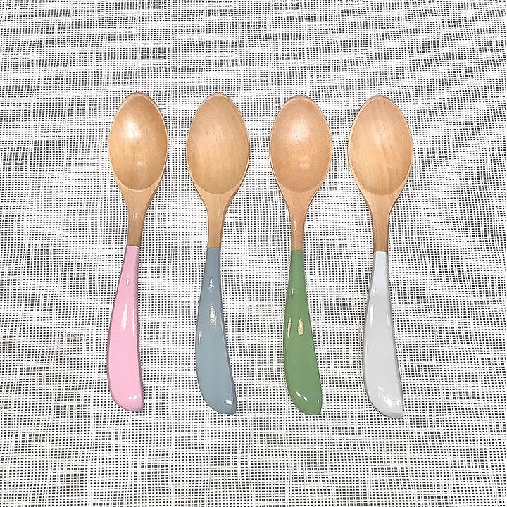 Creamy Wood Flatware image 1