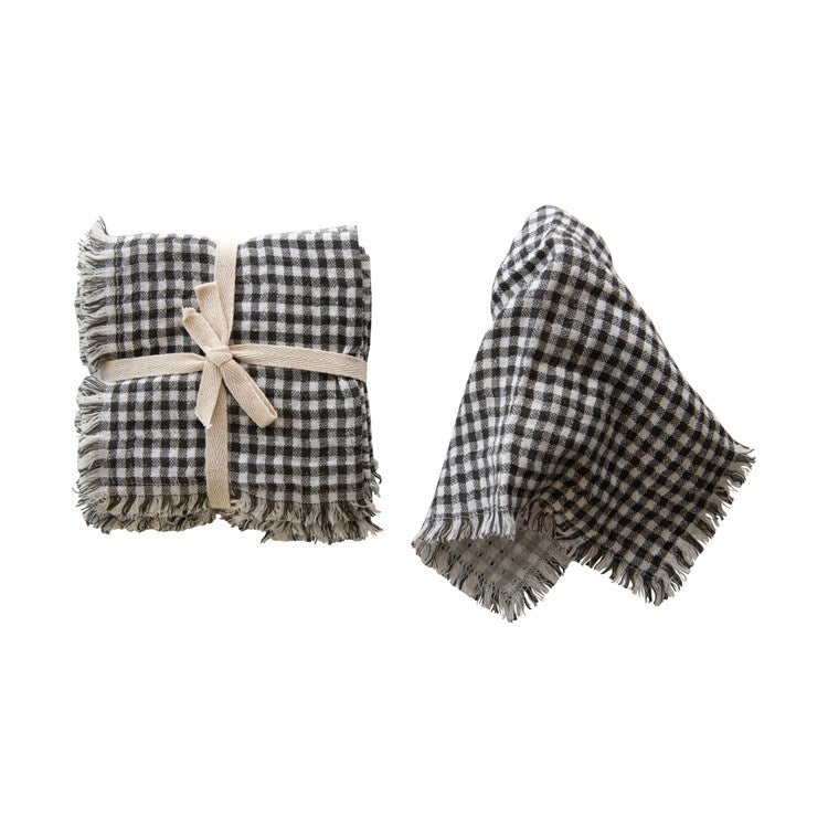 Square Cotton Napkins (Set of 4) image 2