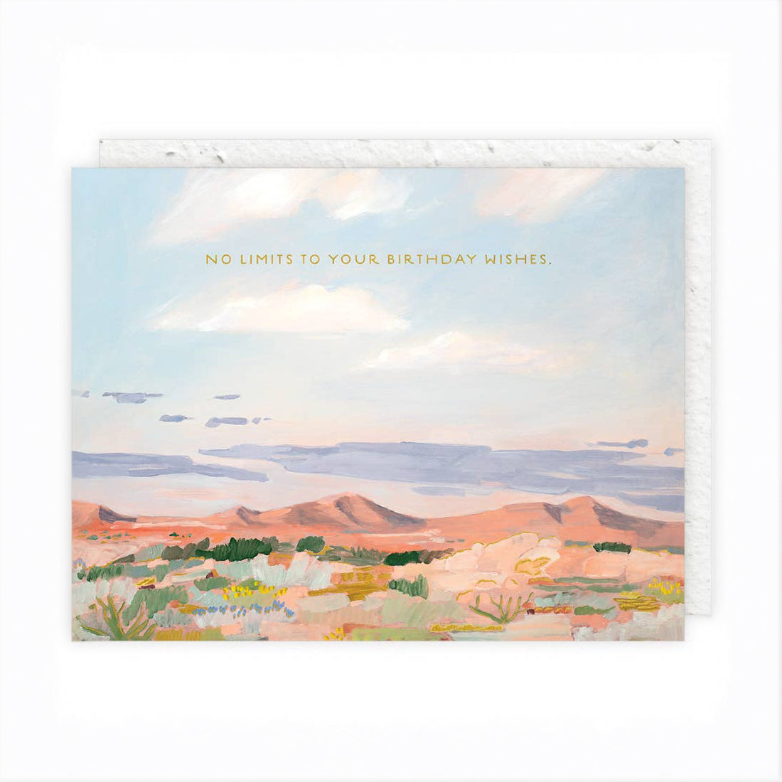 Morning Desert Light - Birthday Card image 0