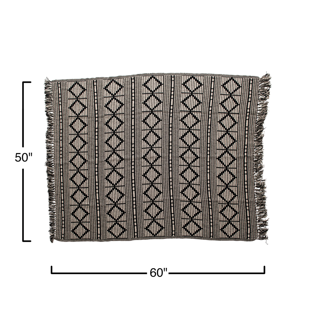 Throw Blanket with Fringe image 4