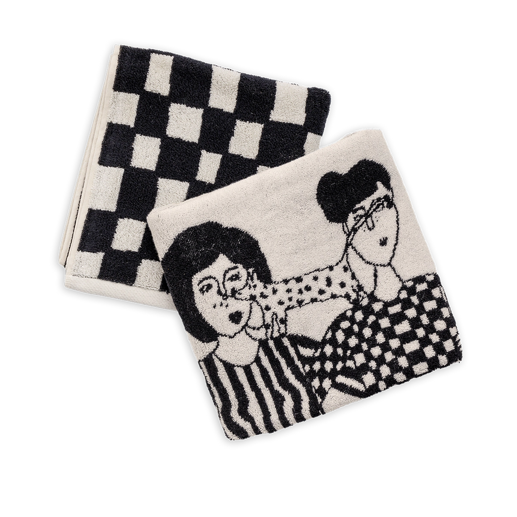 Hand Towel Set- Matching Couple image 0