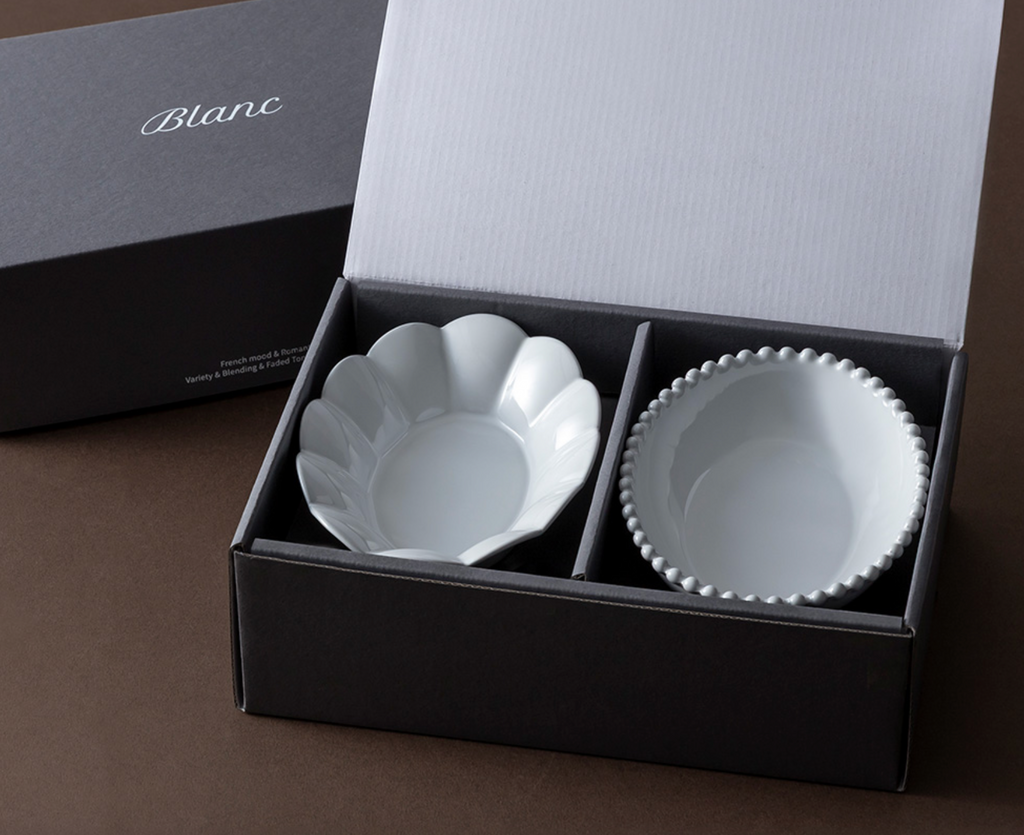 Blanc Side Dish - Set of 4