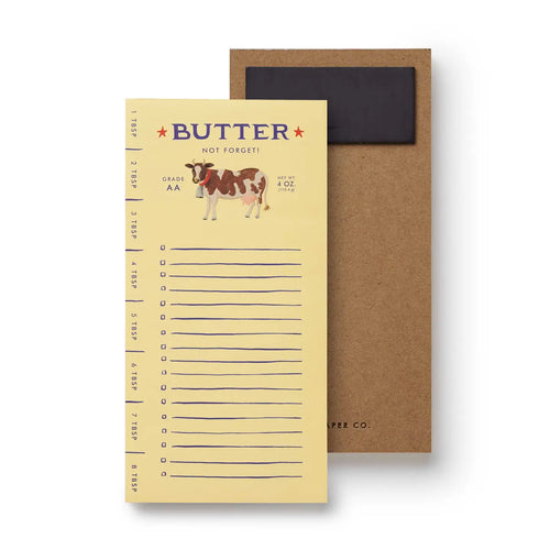 Butter Not Forget Market Pad