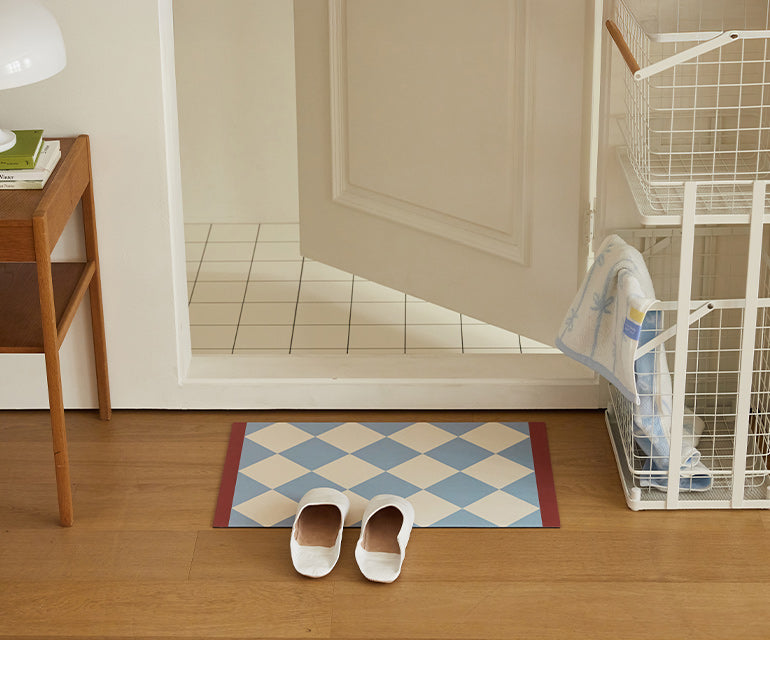 Diatomaceous Earth Bath Mat - Classic Tile