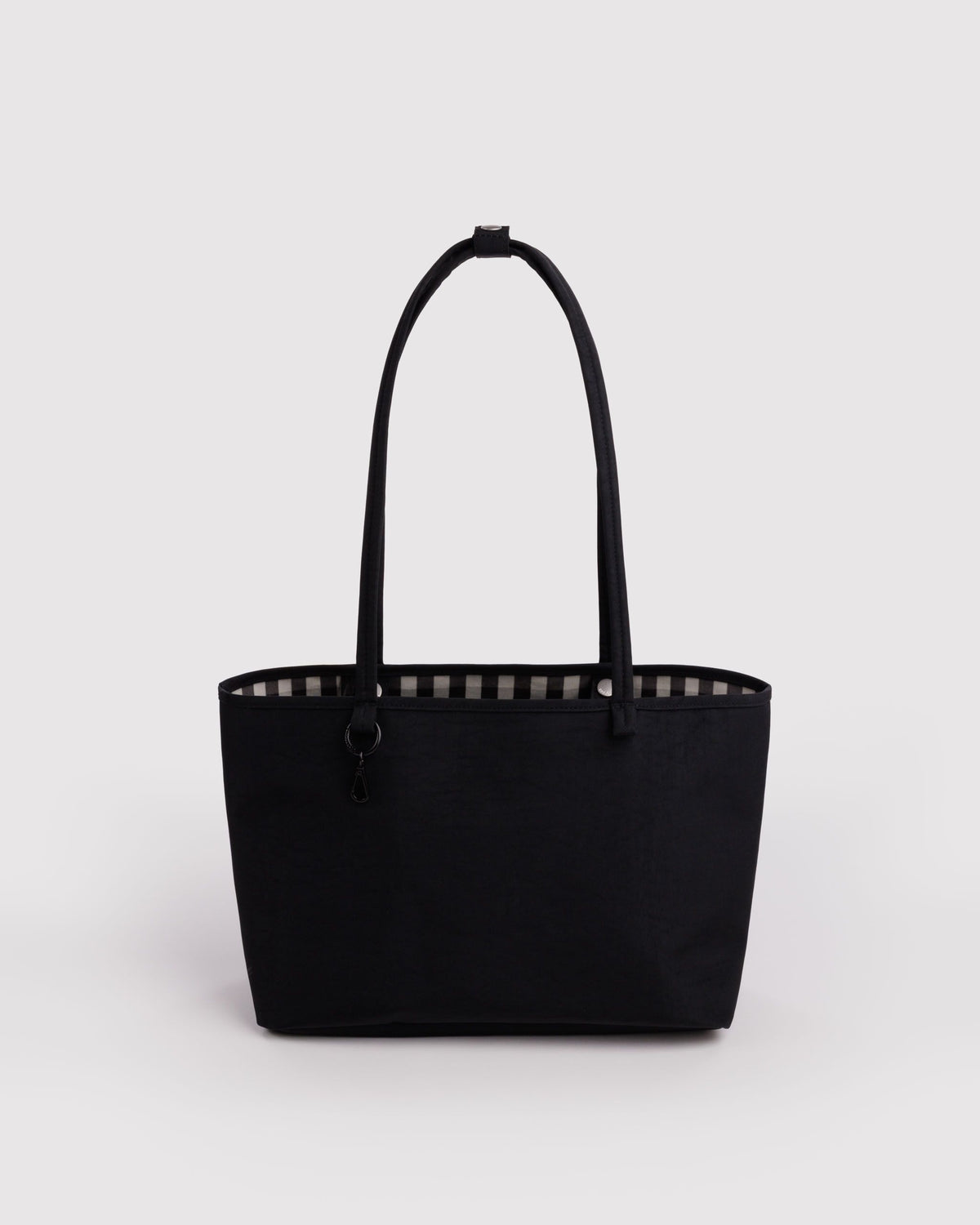 Nylon Reverstible Tote - Black Mix