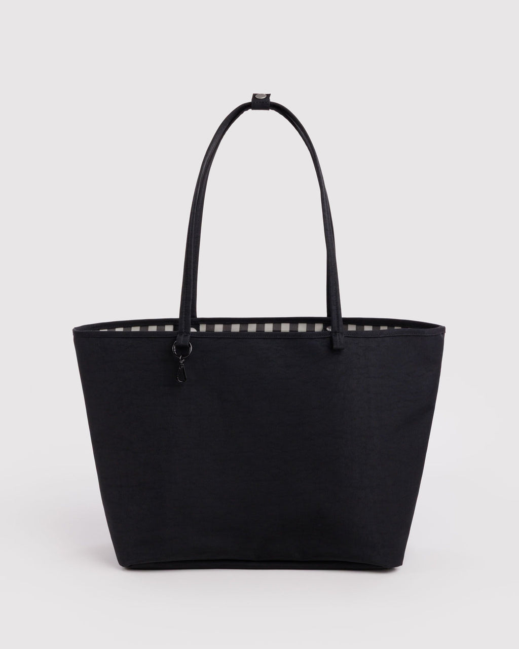 Nylon Reverstible Tote - Black Mix